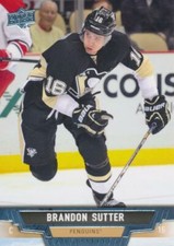 2013-14 Upper Deck #371 BRANDON SUTTER - Pitt...