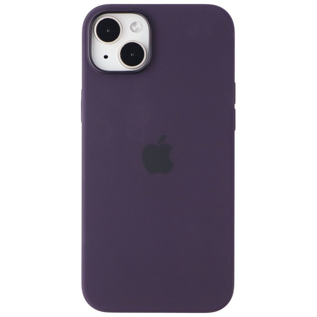 Apple Silicone Case with MagSafe for iPhone 14 Plus Elderberry for