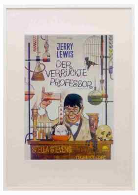 Nutty Professor The 05 Film A3 A4 gerahmter Druck Bild