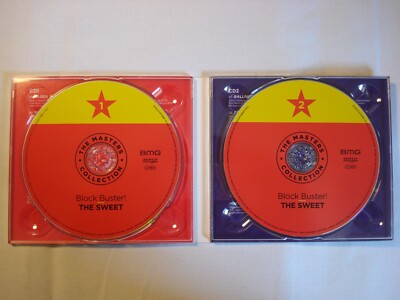 2 CD THE SWEET BLOCK BUSTER! THE MASTER COLLECTION SLADE BRAVO T.REX S: QUATRO