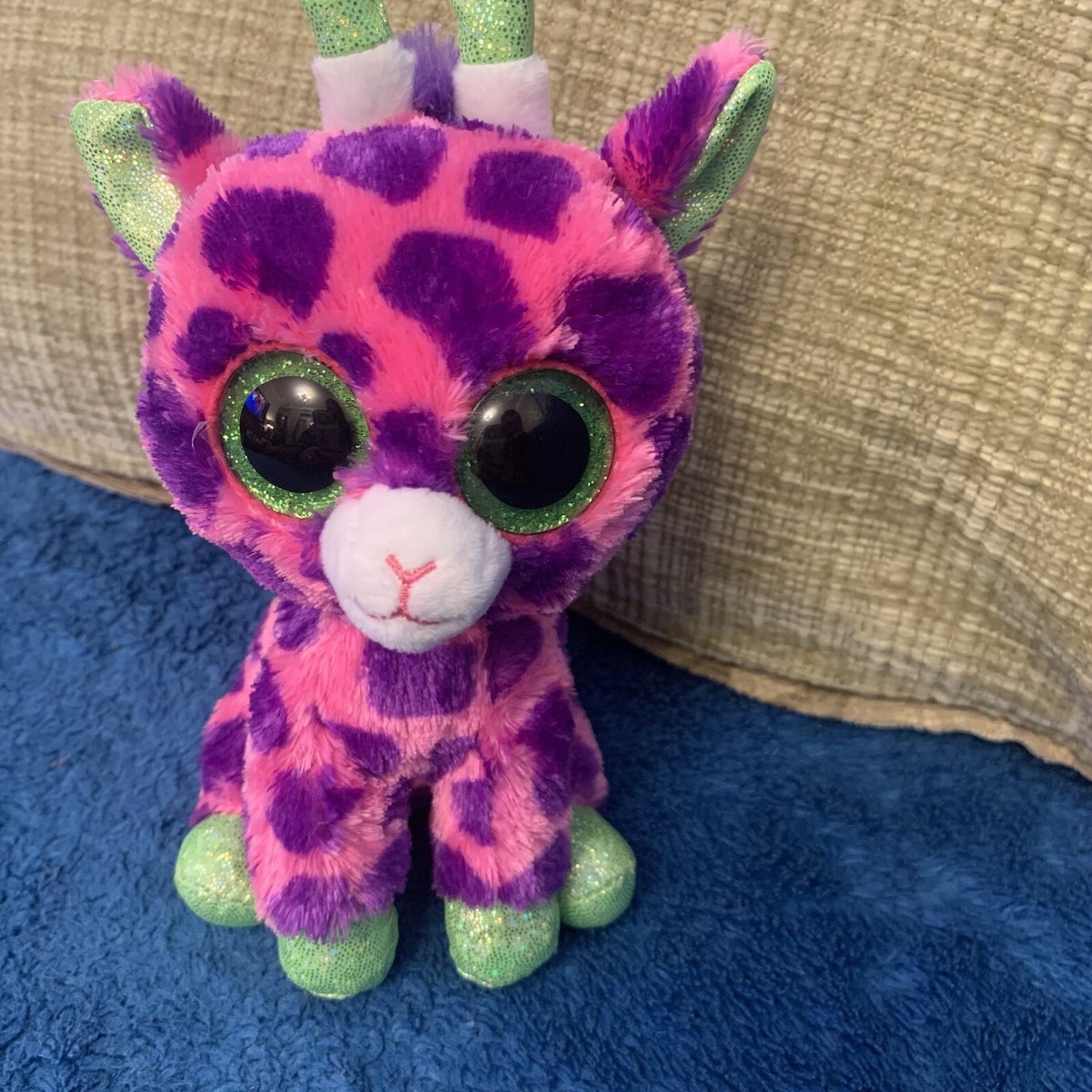 Ty Beanie Boos Gilbert The Giraffe Excellent Birthday