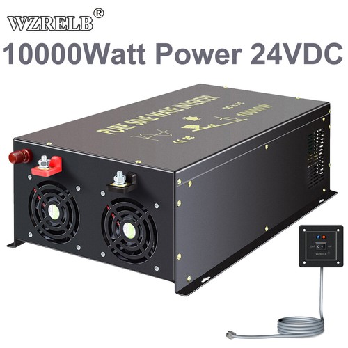 Inverter onda sinusoidale pura 24V 10000W convertitore di potenza camper camion auto solare casa camion