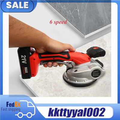 Tile Vibration Machine 6-Speed Hand-Held Tile Tiling Machine Tile Vibrating Tool