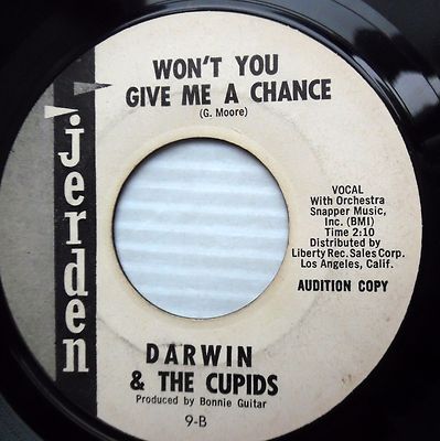 DARWIN & CUPIDS 45 Won't you give me a chance Goodnight 1960 TEEN POP wlp e7366