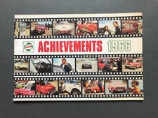 Castrol Oil 1966 Achievements Booklet Car Rallies Motorcycling TT Race Transport