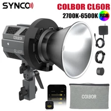 SYNCO COLBOR CL60R RGB 65W LED COB Video Light Full Color Bi-Color 2700K-6500K