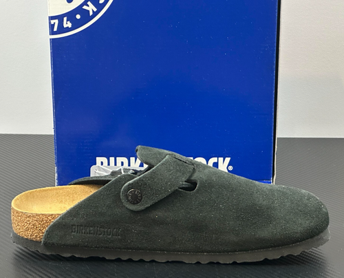 Birkenstock Unisex M8.5/W10.5 Boston Soft Footbed Black Narrow Fit Clogs *Read - Picture 14 of 16
