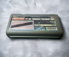 CRAFTSMAN 12pc Impact Socket Set Metric 1/2  ...