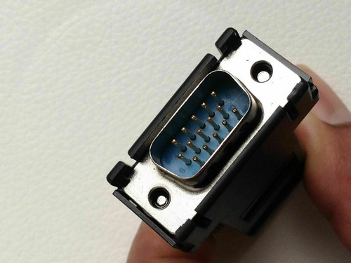 2 X VGA Male to RJ45 FEMALE Network CABLE Cat5e 6 Ethernet Extend Video over Net - Picture 4 of 4
