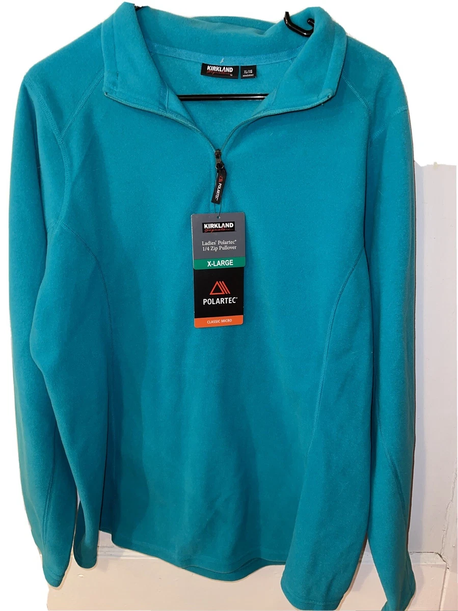 Kirkland Signature Ladies Polartec 1 4 Zip Fleece Sweatshirt X