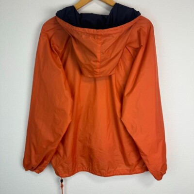 90s〜 gap orange nylon anolak hooded jkt 90s old gap Nylon jacket Anorak Tech Street Vintage Size XS