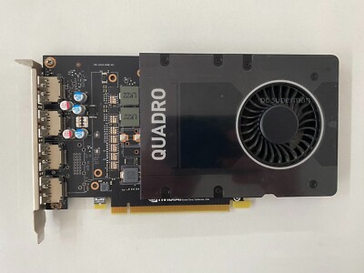 NVIDIA Quadro P2200 PX8M5 5GB GDDR5X 4x DisplayPort PCIe Video Graphics Card