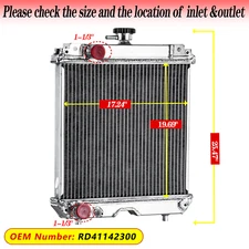 Radiator For Kubota Excavator U50-3 U45-3ST KX121-3S KX161-3 KX121-3 RD411-42300