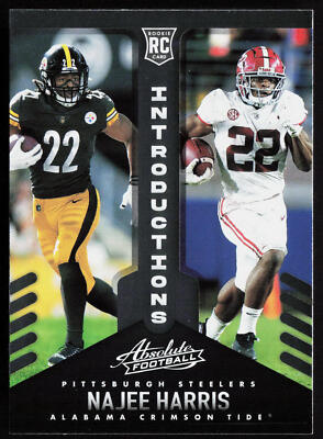 2021 Panini Absolute Introductions Najee Harris #INT-11 Steelers