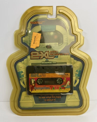 Surprise Package, 2-XL Program Cassette (Tiger Electronics, 1992) NEW