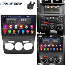 32GB Android 15 Autoradio GPS NAVI Bluetooth RDS Für Citroen C4 II DS4 2011-2018