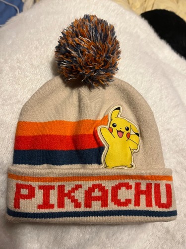 pokemon pikachu beanie strumpf wintermütze