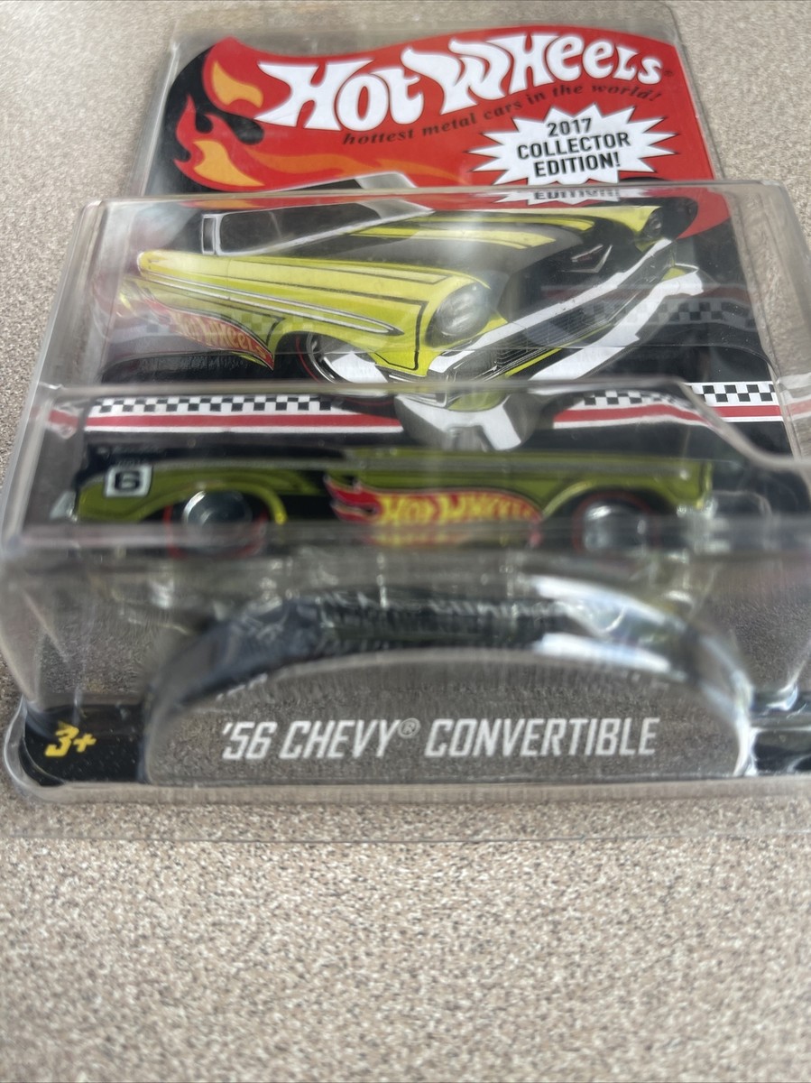 ホットウィール コレクターズエディション '56 シェビー コンバーチブル 56 CHEVY CONVERTIBLEのレビュー！2017年Collector Editionの