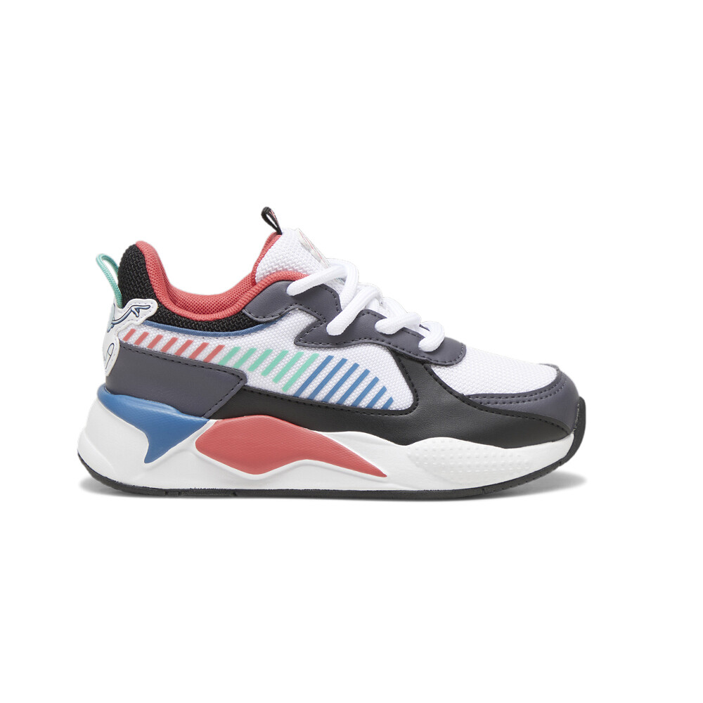 Puma RsX Tro 2 Белые кроссовки на шнуровке для маленьких мальчиков Повседневная обувь 39889401