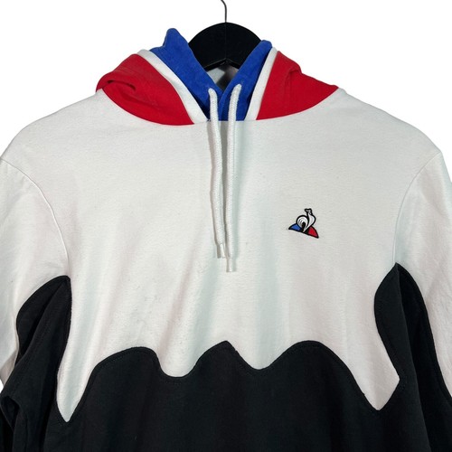 Le Coq Sportif Cut & Sew Color Block Hoodie - Picture 2 of 8