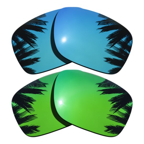 Ice Blue&Green Replacement Lenses for-Oakley Holbrook RX OX8156 54mm Polarized - 第 1/4 張圖片