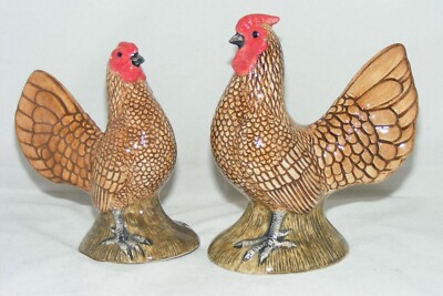 Wachtel Keramik Salz & Pfefferstreuer Seabright Gold