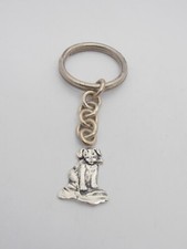 Dog: 925 Silver Keychain - Dog - Puppy - Puppy