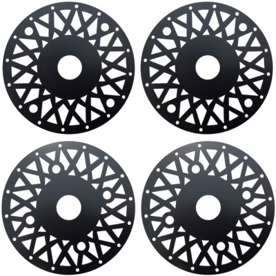 1 Satz Wheel Star schwarz f. Silver Dream Douglas usw. 10'' Lochkreis 4x156 4x11
