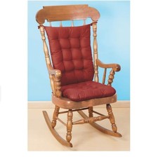 Rocking Chair Cushion Set 100 Polyester Spot Clean - Free Shipping