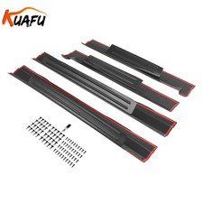 4pcs Fits 2009-2014 Ford F-150 Crew Cab Rocker Panel Protector Guard Covers 4pcs Fits 2009-2014 Ford F-150 Crew Cab Rocker Panel Protector Guard Covers