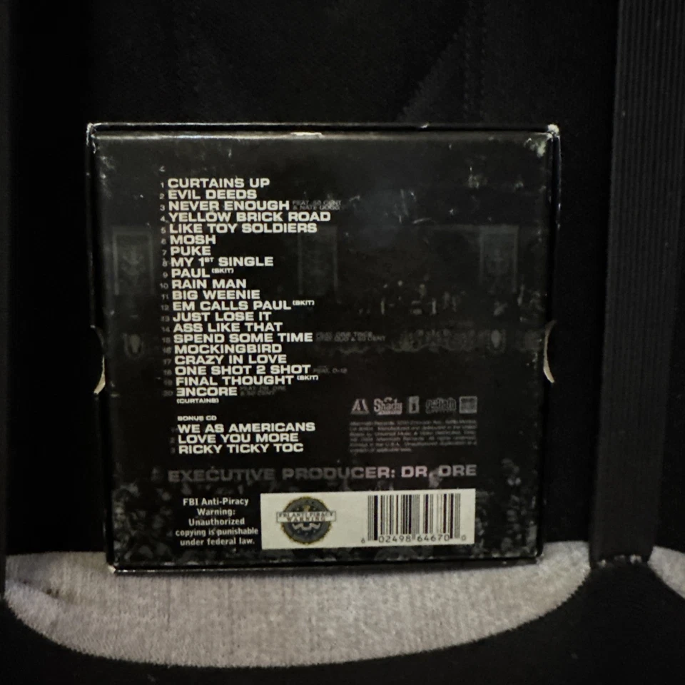 EMINEM Encore 2 CD Set Complete Shady Collector's Edition CARDS + BONUS CD JAPAN - Image 2 of 2