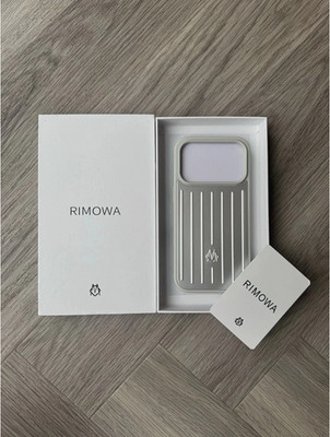 Rimowa Case For iPhone 17 Pro Max Silver Aluminum Cover Phone Case