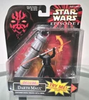 NEW VTG Star Wars Episode 1 DELUXE DARTH MAUL LIGHTSABER BATTLE SWING Figure