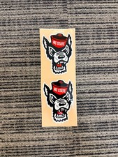 Nc State Wolfpack Tuffy Football Helmet Decals Full Size