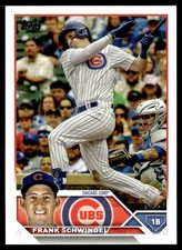 Frank Schwindel 2023 Topps #249 Chicago Cubs 29231 Baseball Card