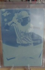 2021 Leaf Draft Baseball Hobby Blaster Plate 1/1  Base Unsigned Orelia Martinez