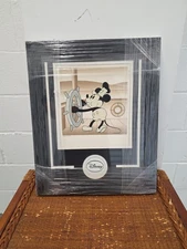 Disney Steamboat Willie Mickey Mouse Sericel Framed Limited Edition 1553/7500