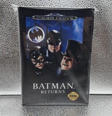 Batman Returns Sega Mega Drive mit Handbuch Retro PAL 1992 #1111