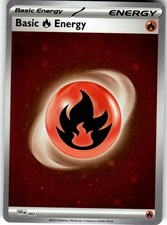 Basic Fire Energy (Cosmos Holo) Common SVE: Scarlet & Violet Energies 002 LP