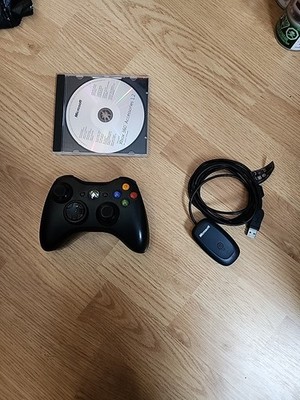 xbox 360 pc wireless gaming receiver and Controller.