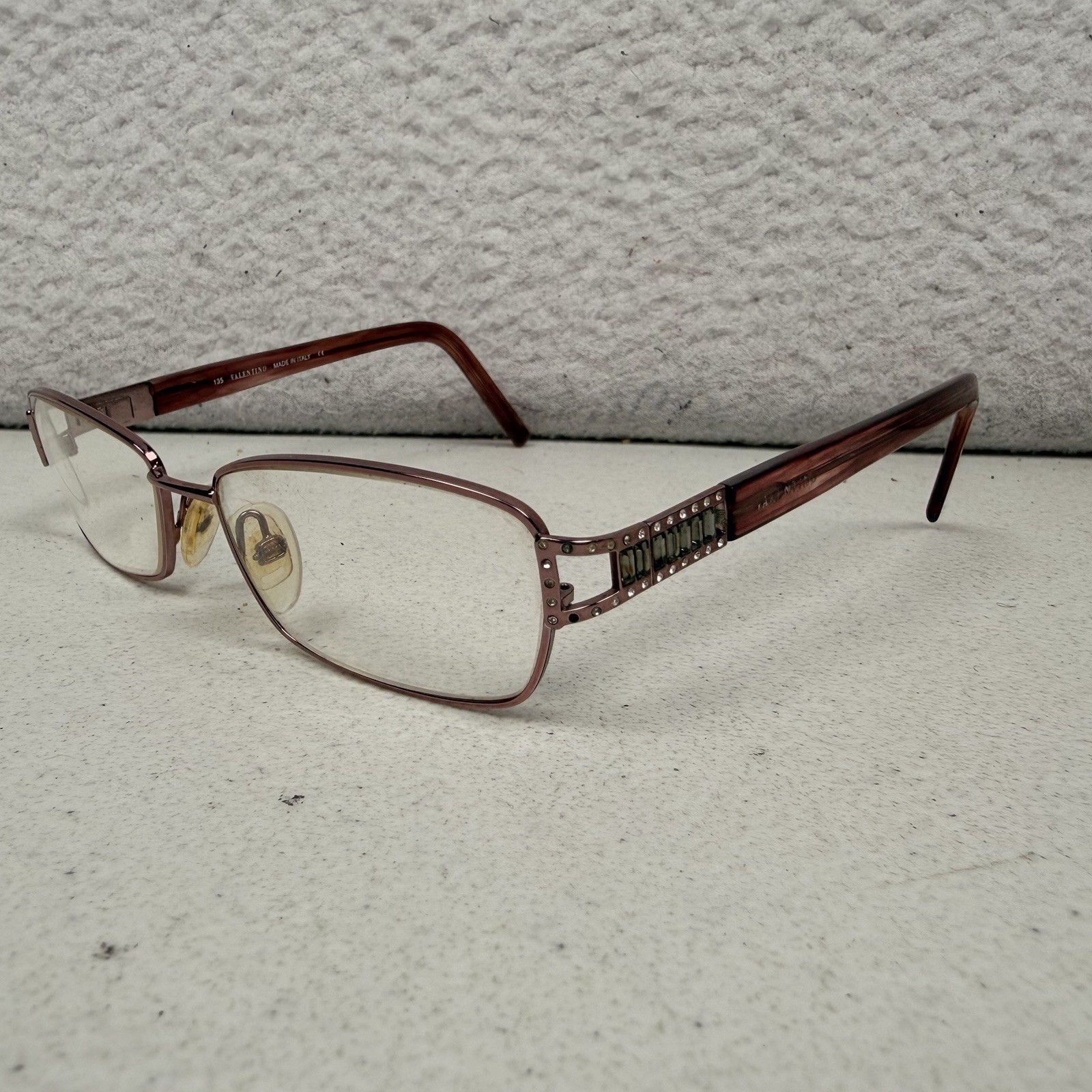 Valentino Eyeglasses Frame 5518/U 0NFB Women's Dark Brown Full Rim Rectangle 135 thumbnail 2