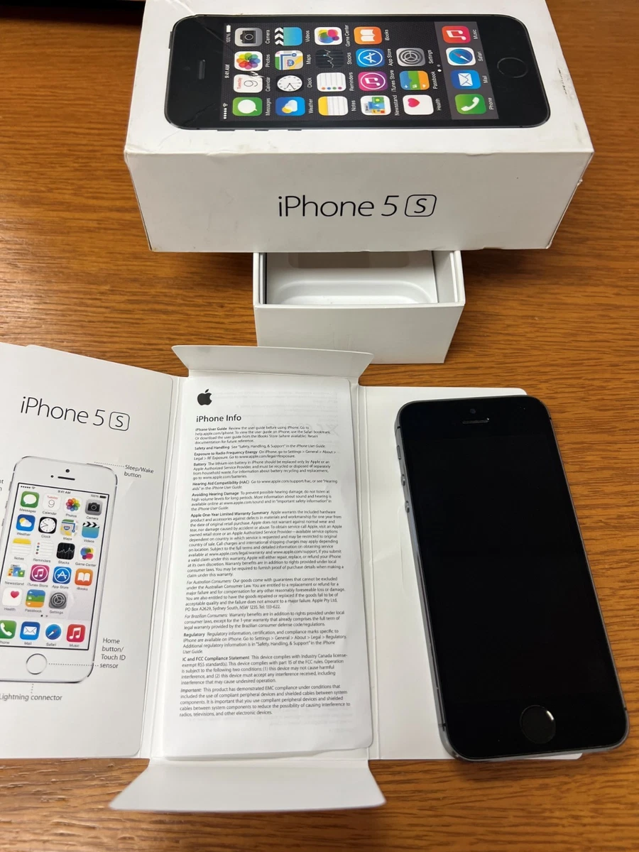 Apple iPhone 5s iOS Black Smartphones for sale | eBay