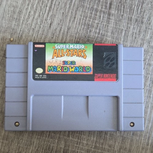 Nintendo Super Mario All-Stars + Super Mario World SNES NTSC-U/C
