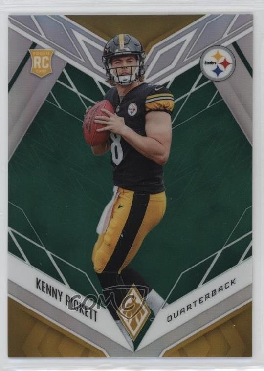2022 Panini Phoenix Rookies Green 7/25 Kenny Pickett #101 9ut