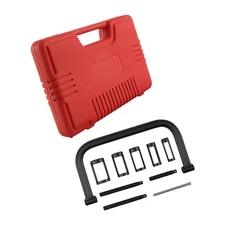 Engine Valve Tool Kit for Vehicle Repair with Storage Box Steel 10 Piece Set