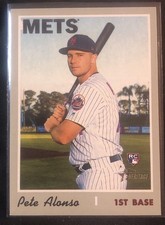 2019 Topps Heritage High Number - Pete Alonso #519 Batting Pose (RC)
