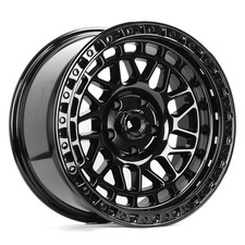 18 Fury Offroad Style Black Wheels Rims Fit Jeep Wrangler Unlimited Rubicon X