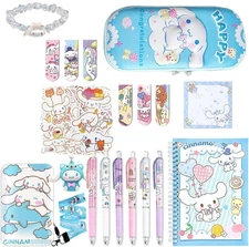 Cinnamoroll Kawaii Cute School Supplies Back To School Gift Set Pencil Case Note