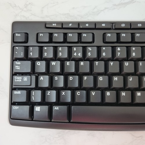 Logitech K270 Wireless Keyboard - Includes Dongle - Very Good Condition - Afbeelding 2 van 10