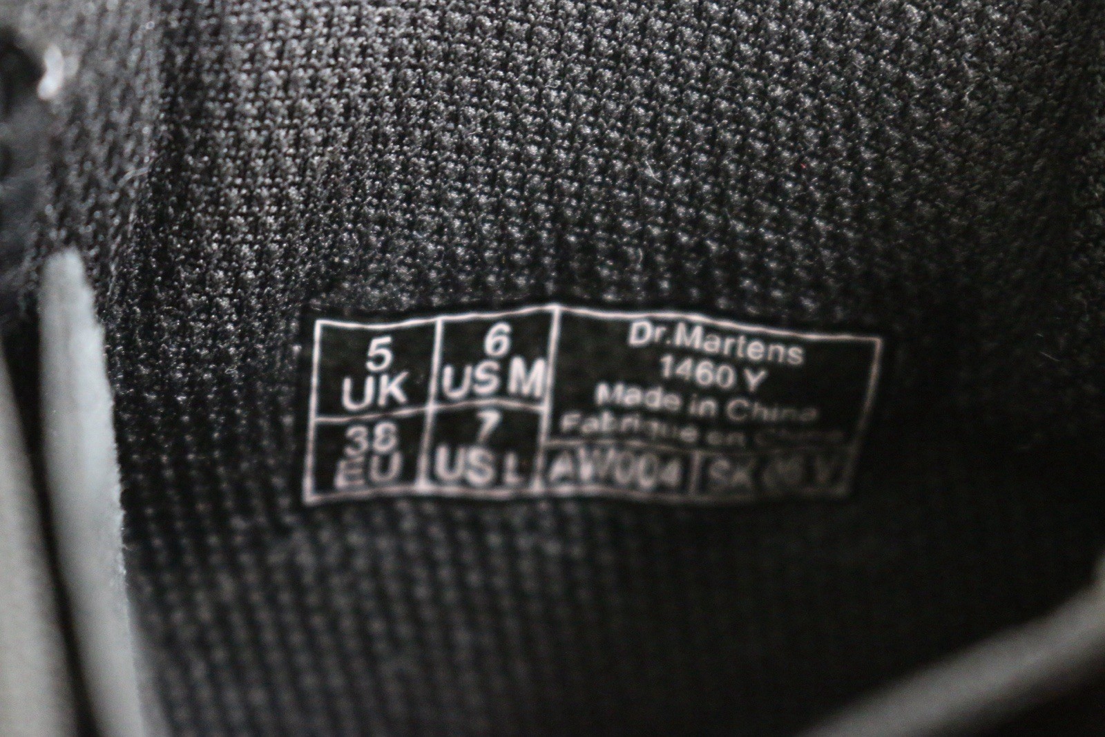 Doc Martens 1460 Y Patent Leather Black Boots Side Zip Sizes Mens 6 Womens 7 thumbnail 7